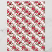 Vintage Christmas Scrapbook Paper (正面)