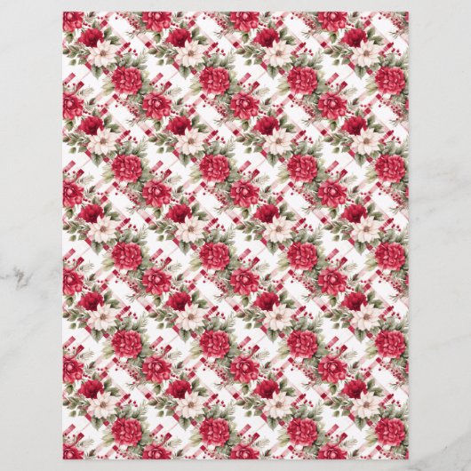 Vintage Christmas Scrapbook Paper (正面)