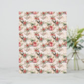 Vintage Christmas Scrapbook Paper (スタンド正面)