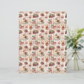 Vintage Christmas Scrapbook Paper (スタンド正面)