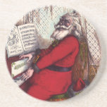 Vintage Christmas, Thomas Nast Santa Claus Piano コースター<br><div class="desc">ヴィンテージイラストレーションサンタクロースのピアノビクトリアンを特集したクリスマス遊の休日デザイン。アーティスト：トーマス・ナスト。</div>