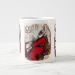 Vintage Christmas, Thomas Nast Santa Claus Piano ジャンボコーヒーマグカップ<br><div class="desc">ヴィンテージイラストレーションサンタクロースのピアノビクトリアンを特集したクリスマス遊の休日デザイン。アーティスト：トーマス・ナスト。</div>