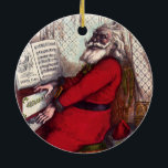 Vintage Christmas, Thomas Nast Santa Claus Piano セラミックオーナメント<br><div class="desc">ヴィンテージイラストレーションサンタクロースのピアノビクトリアンを特集したクリスマス遊の休日デザイン。アーティスト：トーマス・ナスト。</div>