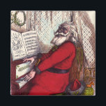 Vintage Christmas, Thomas Nast Santa Claus Piano マグネット<br><div class="desc">ヴィンテージイラストレーションサンタクロースのピアノビクトリアンを特集したクリスマス遊の休日デザイン。アーティスト：トーマス・ナスト。</div>