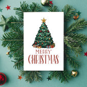 Vintage Christmas Tree Classic  シーズンカード