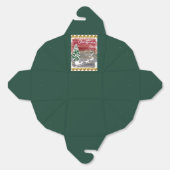 Vintage Christmas trees  フェイバーボックス (見開き)