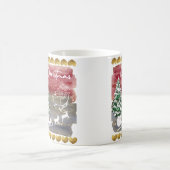 Vintage Christmas trees  モーフィングマグカップ (中央)