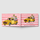 Vintage Christmas Truck Wedding ゲストブック (全面)