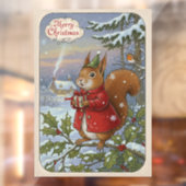 Vintage Christmas Window Cling ウィンドウサイン (シート2)