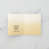 Vintage Church Bible Verse Autumn  ノートカード (内部)