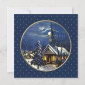 Vintage Church Religious Christmas Cards シーズンカード (正面)