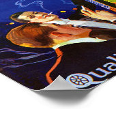 VINTAGE CIGARETTE AD PRINT ポスター (角)