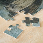 Vintage Cinderella Fairy Godmother by Edmund Dulac ジグソーパズル (側面)