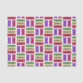 Vintage Cinema & Theatre Ticket Stubs Pattern 薄葉紙 (正面)