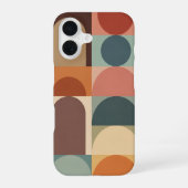 Vintage Circle-Arc Stacking iPhone 16ケース (裏面)