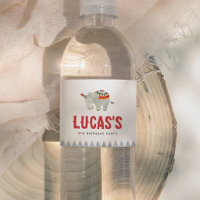 Vintage Circus Elephant Boy Birthday