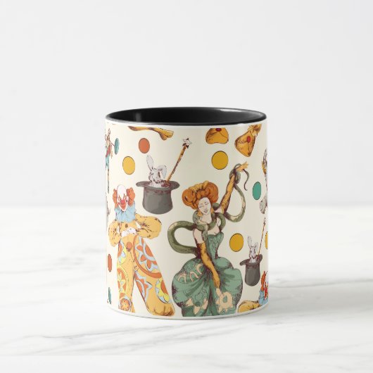 Vintage Circus Mug マグカップ (中央)