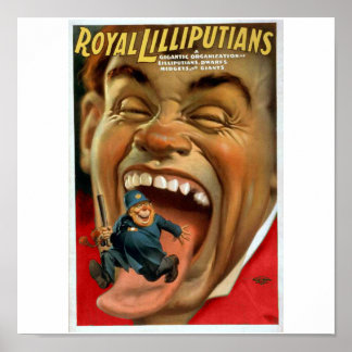 Vintage Circus Side Show Poster ポスター