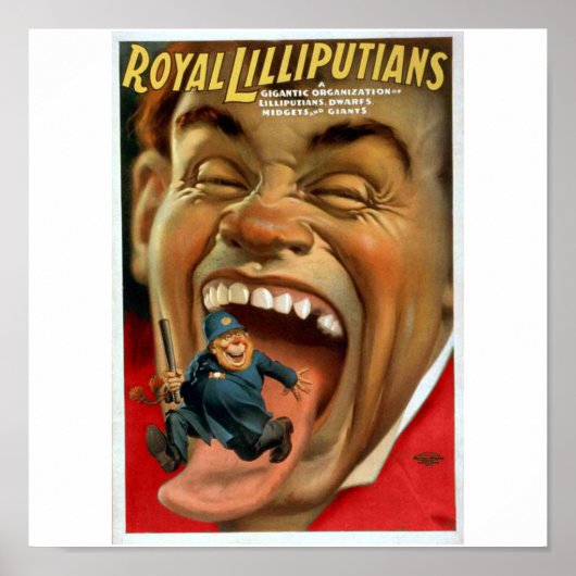 Vintage Circus Side Show Poster ポスター (正面)