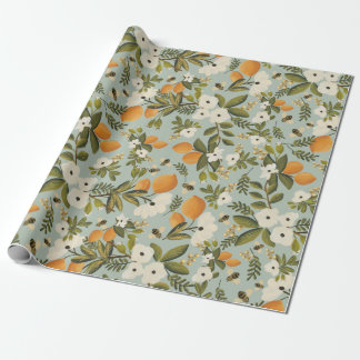 Vintage Citrus Botanical Wrapping Paper ラッピングペーパー