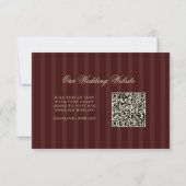 Vintage Classic Aesthetic  出欠カード (裏面)