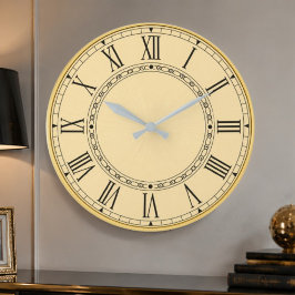 Vintage Classic Antique Gold ラージ壁時計