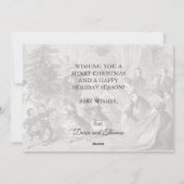 Vintage Classic Merry Christmas Homer シーズンカード (裏面)