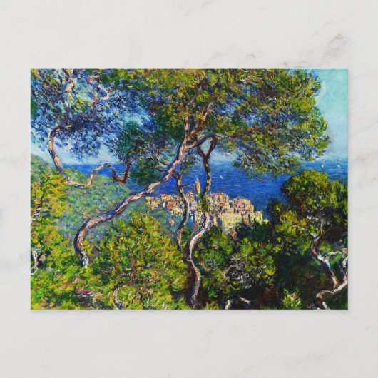 Vintage Claude Monet's Bordighera ポストカード (正面)