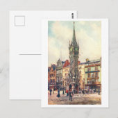 Vintage Clock Tower, Leicester ポストカード (正面/裏面)