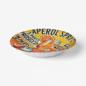 Vintage cocktail Aperol Spritz ペーパーボウル (傾斜あり)
