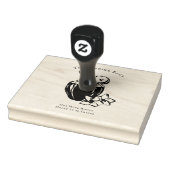 Vintage Cocktail Illustration Rubber Stamp ラバースタンプ (スタンプ)