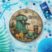 Vintage Coffee ペーパープレート (パーティー)