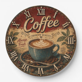 Vintage Coffee ペーパープレート