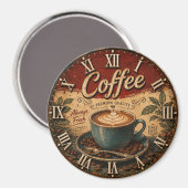 Vintage Coffee マグネット (正面/裏面)