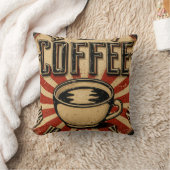 Vintage Coffee Retro クッション (ブランケット)