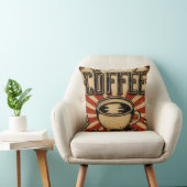 Vintage Coffee Retro クッション (椅子)