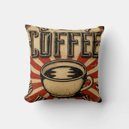 Vintage Coffee Retro クッション