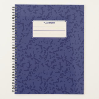 Vintage Color Marble Pattern Speckled Yearly プランナー手帳