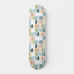 Vintage Color Watercolor Jewels Skateboard スケートボード