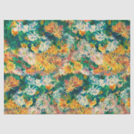Vintage Colorful Chrysanthemum Garden 薄葉紙