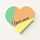 Vintage Colours  ノートブック (裏面)