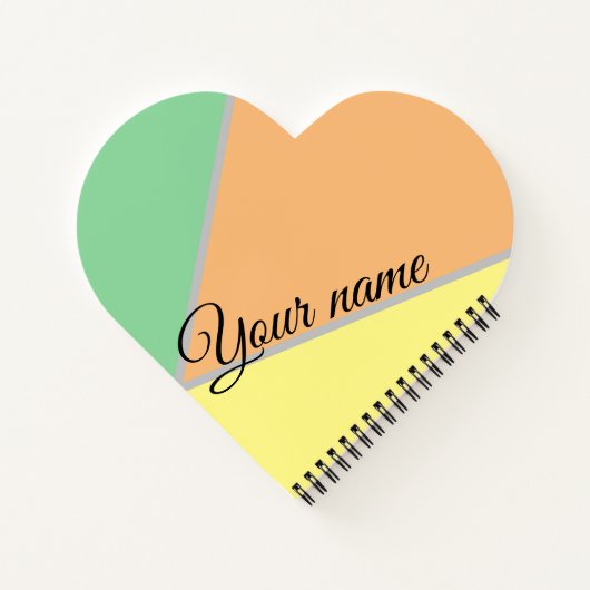 Vintage Colours ノートブック (裏面)