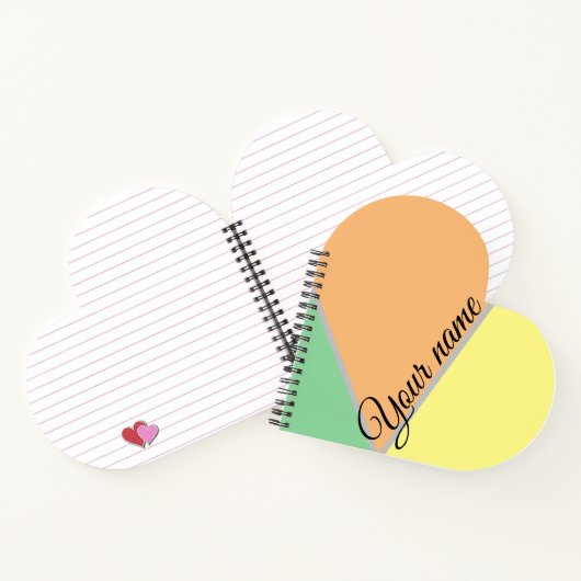 Vintage Colours  ノートブック (内部)