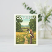 Vintage Columbia Missouri ポストカード (スタンド正面)