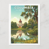 Vintage Columbia South Carolina ポストカード (正面)