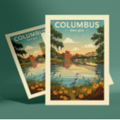 Vintage Columbus Georgia ポストカード