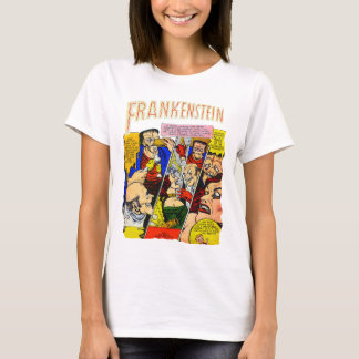 Vintage Comic Frankenstein Tシャツ