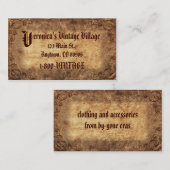 Vintage Company 名刺 (正面/裏面)