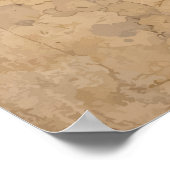 Vintage Compass ポスター (角)