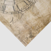 Vintage Compass Antique Clock 薄葉紙 (詳細)